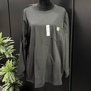 Carhartt Loose Fit Heavyweight cotton,logo pocket,round neck,knit cuffs